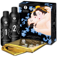 SHUNGA - GEL DE MASAJE EROTICO CUERPO A CUERPO ORIENTAL FRUTAS EXOTICAS · SHUNGA · KITS DE MASAJE