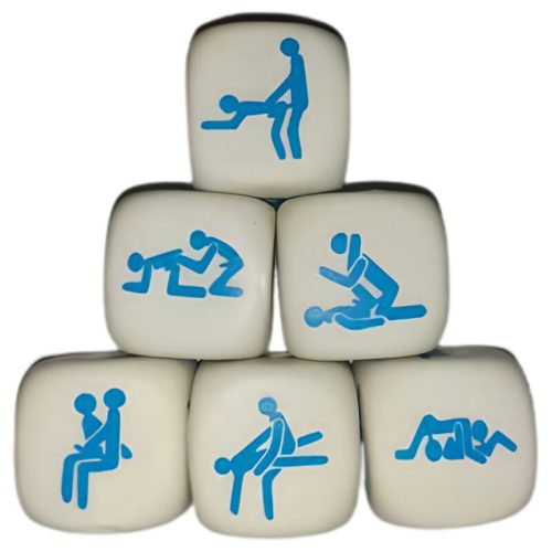 DIABLO PICANTE - DADO KAMASUTRA CHICOS · DIVERTY SEX · Juego de Dados