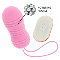 OHMAMA - HUEVO CONTROL REMOTO 7 MODOS ROTACION ROSA · OHMAMA · Vibradores control remoto