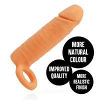 ADDICTED TOYS - EXTENSIÓN PENE 16 CM · ADDICTED TOYS · Fundas Pene con Extensión