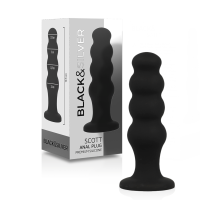 BLACKSILVER – SCOTT PLUG ANAL SILICONA PREMIUM NEGRO