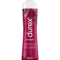 DUREX - LUBRICANTE PLAY CEREZA 50ML · DUREX · Con deliciosos Sabores