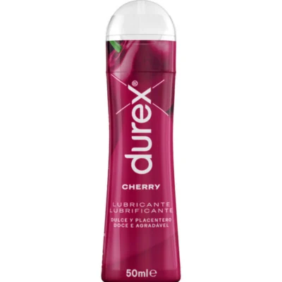 DUREX - LUBRICANTE PLAY CEREZA 50ML · DUREX · Con deliciosos Sabores