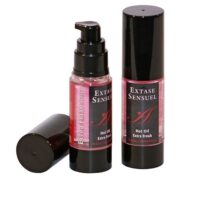 EXTASE SENSUAL - ACEITE MASAJE EFECTO EXTRA FRESH FRESA 30 ML · EXTASE SENSUAL · MASAJE EFECTO CALOR