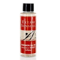 EXTASE SENSUAL - ACEITE MASAJE EFECTO CALOR CON FEROMONAS PIRULET 100 ML · EXTASE SENSUAL · Aceites con Sabores