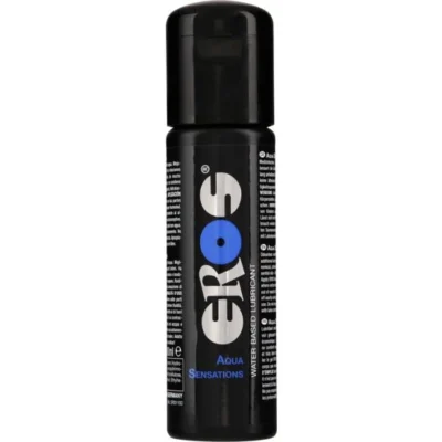EROS - AQUA SENSATIONS LUBRICANTE BASE AGUA 100 ML · EROS · BASE AGUA