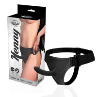 HARNESS ATTRACTION - ARNÉS SILICONA KENNY 15 CM -O- 3.2 CM · HARNESS ATTRACTION · Arneses sin Vibración