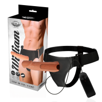 HARNESS ATTRACTION - ARNÉS HUECO WILLIAN CON VIBRADOR 17 CM -O- 4.5 CM · HARNESS ATTRACTION · Extensor pene con Arnés