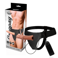 HARNESS ATTRACTION - ARNÉS HUECO GREGORY CON VIBRADOR 16.5 CM -O- 4.3 CM · HARNESS ATTRACTION · Anillos Pene