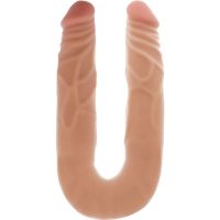 GET REAL - DOBLE DONG 35 CM NATURAL · GET REAL · Penes dobles