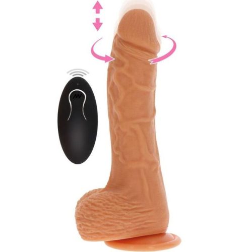 GET REAL - DILDO VIBRADOR ROTADOR UPDOWN NATURAL · GET REAL · Rotadores y vibradores