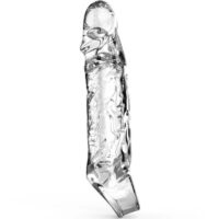 GET REAL - EXTENSIÓN MEDIO 16 CM TRANSPARENTE · GET REAL · Fundas Pene con Extensión