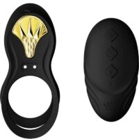 ZALO - BAYEK ANILLO VIBRADOR CONTROL REMOTO PAREJAS NEGRO · ZALO · Anillos con Vibración