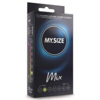 MY SIZE - MIX PRESERVATIVOS 49 MM 10 UNIDADES · MY SIZE · Adáptalo a tu tamaño exacto