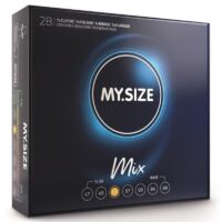 MY SIZE - MIX PRESERVATIVOS 53 MM 28 UNIDADES · MY SIZE · Adáptalo a tu tamaño exacto
