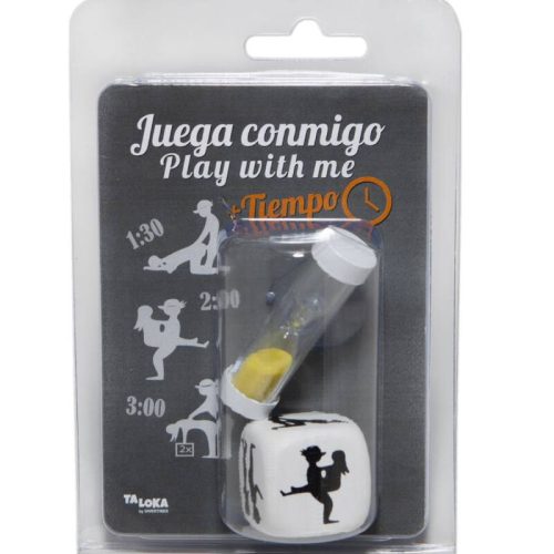TALOKA - DADO C/ POSICIONES+ RELOJ DE ARENAJUEGA CONMIGO · DIVERTY SEX · Juego de Dados