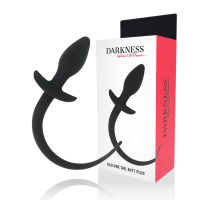 DARKNESS – PLUG ANAL 28 CM SILICONA NEGRO