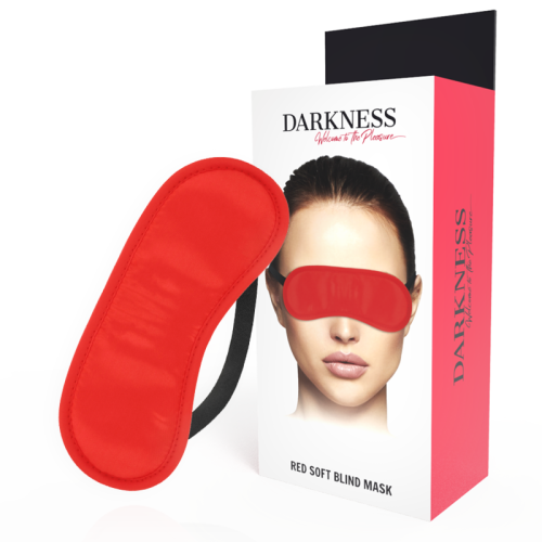 DARKNESS – MÁSCARA ANTIFAZ ROJO RECTO