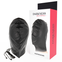 DARKNESS - SUBJUGATION MASCARA NEGRO · DARKNESS · Gorro BDSM