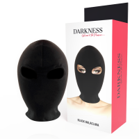 DARKNESS - SUBMISSION MÁSCARA NEGRO · DARKNESS · Gorro BDSM