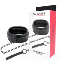 DARKNESS - COLLAR CON CADENA NEGRO · DARKNESS · Collares
