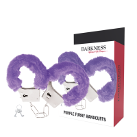 DARKNESS - ESPOSAS METAL FORRADAS LILA · DARKNESS · Esposas