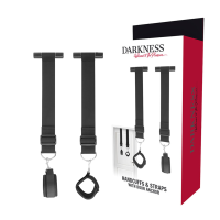 DARKNESS - BONDAGE ESPOSAS PARA LA PUERTA · DARKNESS · Esposas de fijación