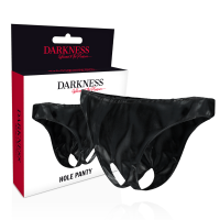 DARKNESS – PANTIES CON ABERTURA UNISEX TALLA ÚNICA