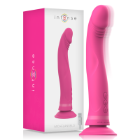 INTENSE - MICHELANGELO DILDO VIBRADOR SILICONA ROSA · INTENSE · Rotadores y vibradores