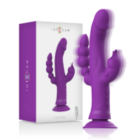 INTENSE - CASANOVA VIBRADOR RABBIT SILICONA TRIPLE MOTOR MORADO · INTENSE · Vibradores Rabbit