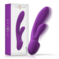 INTENSE - LUIGI VIBRADOR RABBIT SILICONA LIQUIDA MORADO · INTENSE · Vibradores Clásicos anales o vaginales