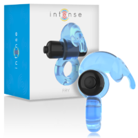 INTENSE - FRY ANILLO VIBRADOR AZUL · INTENSE · Anillos con Vibración