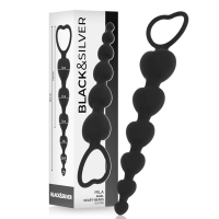 BLACKSILVER – MILA CADENA ANAL DE CORAZONES 18 CM