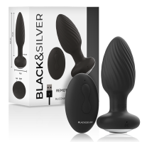 BLACKSILVER – WELLS PLUG ROTADOR ANAL SILICONA CONTROL REMOTO
