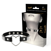 COQUETTE CHIC DESIRE - CHOKER CUERO VEGANO CORAZON · COQUETTE CHIC DESIRE · Collares