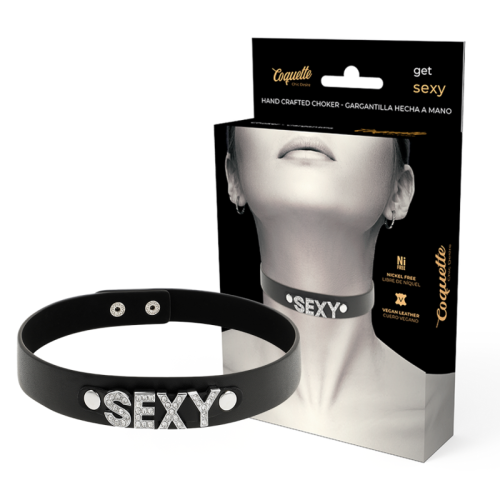 COQUETTE CHIC DESIRE - CHOKER CUERO VEGANO SEXY · COQUETTE CHIC DESIRE · Collares