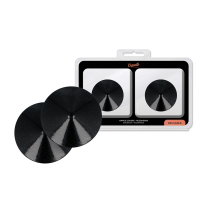 COQUETTE CHIC DESIRE - CUBRE PEZONES METAL CIRCULOS NEGROS · COQUETTE CHIC DESIRE · Pezoneras