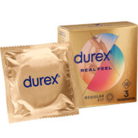 DUREX - REAL FEEL PRESERVATIVOS 3 UNIDADES · DUREX · Cajas de 3