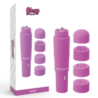 GLOSSY – POCKET KURT MASAJEADOR LILA