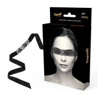 COQUETTE CHIC DESIRE - ANTIFAZ ENCAJE NEGRO CINTA · COQUETTE CHIC DESIRE · Máscaras