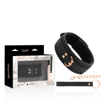 COQUETTE CHIC DESIRE - FANTASY COLLAR CUERO VEGANO CON CORREA Y FORRO DE NEOPRENO · COQUETTE CHIC DESIRE · Collares