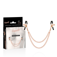 COQUETTE CHIC DESIRE - FANTASY PINZAS METALICAS PEZONES CON CADENA · COQUETTE CHIC DESIRE · Toys Fabricados en Metal