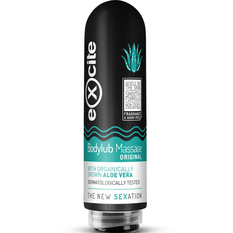 EXCITE - BODYLUB MASSAGE GEL ORIGINAL ALOE VERA 200 ML 7 img 143690 6b9094805f51cf95c6d461844ed540f0 1