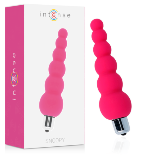 INTENSE - SNOOPY 7 SPEEDS SILICONE ROSA INTENSO · INTENSE · Anal