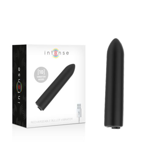 INTENSE - BALA VIBRADORA 10 MODOS VIBRACIÓN · INTENSE · Para Clítoris