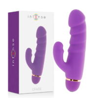 INTENSE - CRASS 20 SPEEDS SILICONE LILA · INTENSE · Vibradores Rabbit