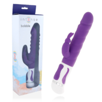 INTENSE - BOBBLE VIBRADOR ROTADOR SILICONA LILA · INTENSE · Vibradores Rabbit