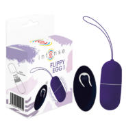INTENSE - FLIPPY I HUEVO CONTROL REMOTO LILA · INTENSE · Huevos vibradores