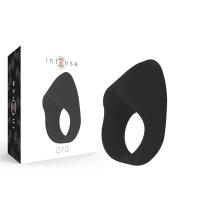 INTENSE - OTO ANILLO VIBRADOR RECARGABLE NEGRO · INTENSE · Anillos con Vibración
