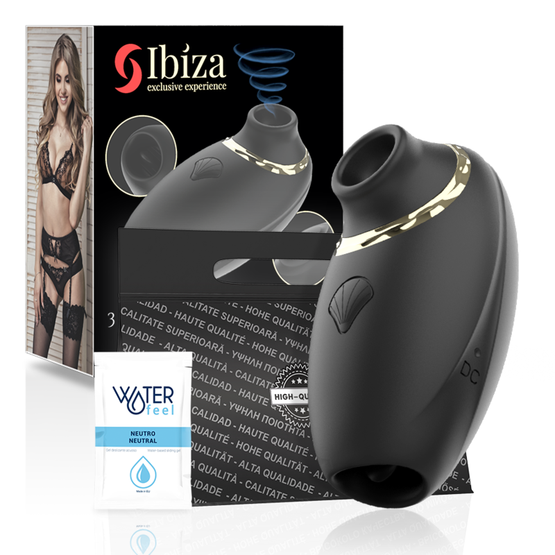 IBIZA - MASAJEADOR 3 EN 1 SUCKING, LICKING PULSING 6 IBIZA - MASAJEADOR 3 EN 1 SUCKING, LICKING PULSING · IBIZA TECHNOLOGY · Para Clítoris